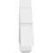 Ekena Millwork Redmond Architectural Grade PVC Gable Bracket, 36"W x 15"H x 4"D x 6"F, 10/12 Pitch GBP036X15X0406RED00 - alternate 5